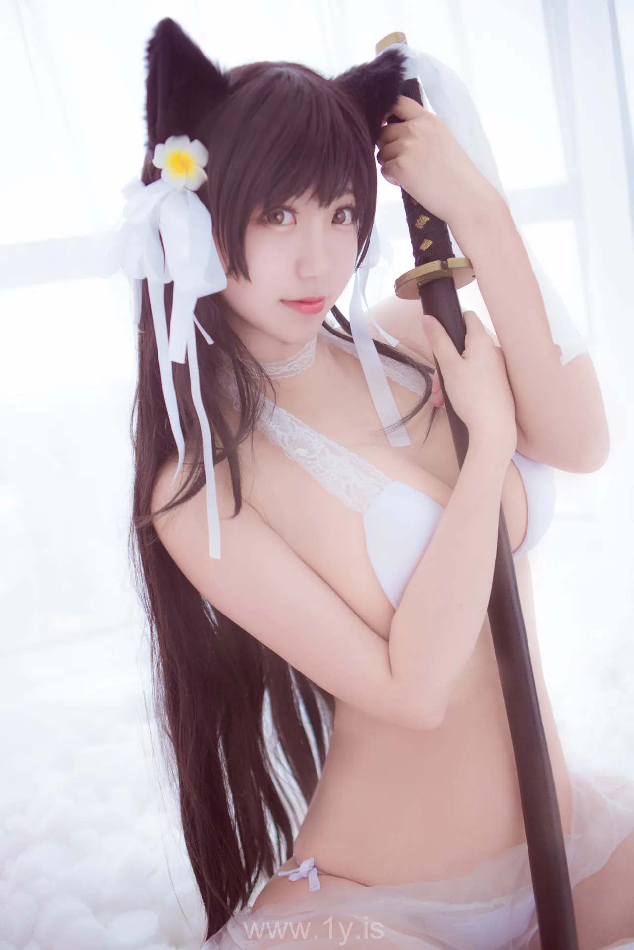 Coser@黑川 NO.003 Good-looking Asian Peri 爱宕泳衣